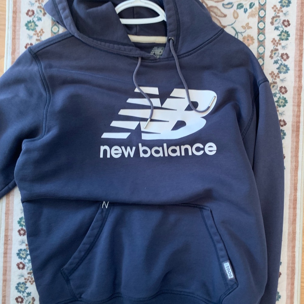 New Balance Dark Blue Hoodie